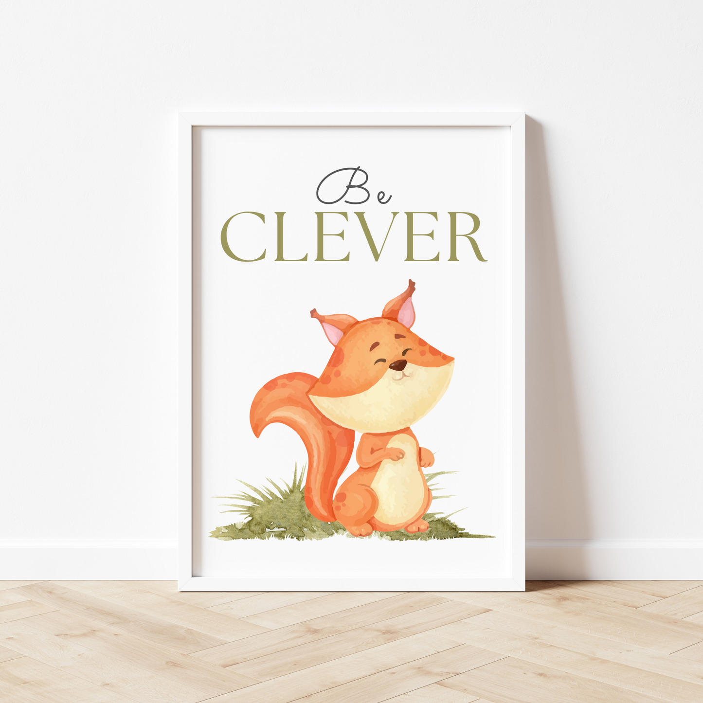 Fox Print - Be Clever