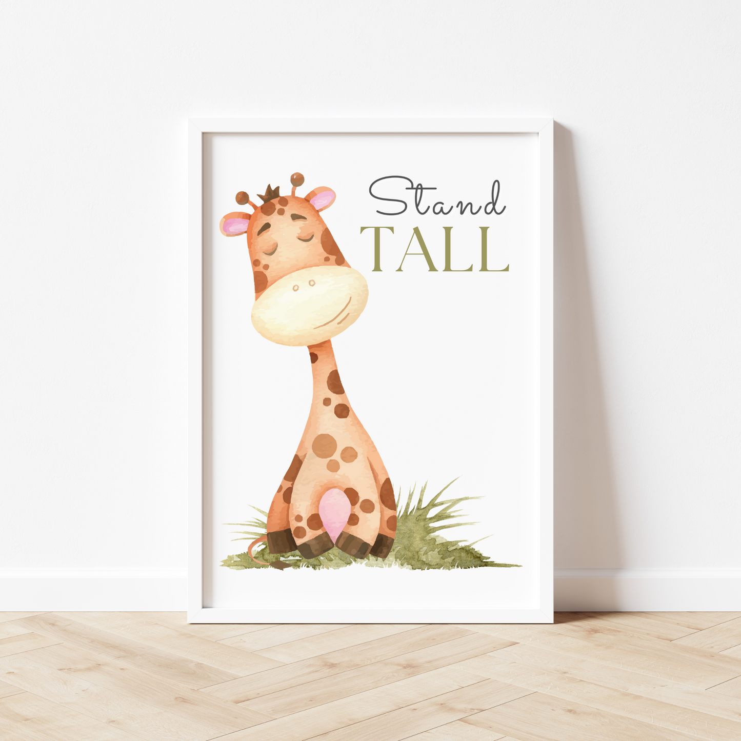 Giraffe Print - Stand Tall