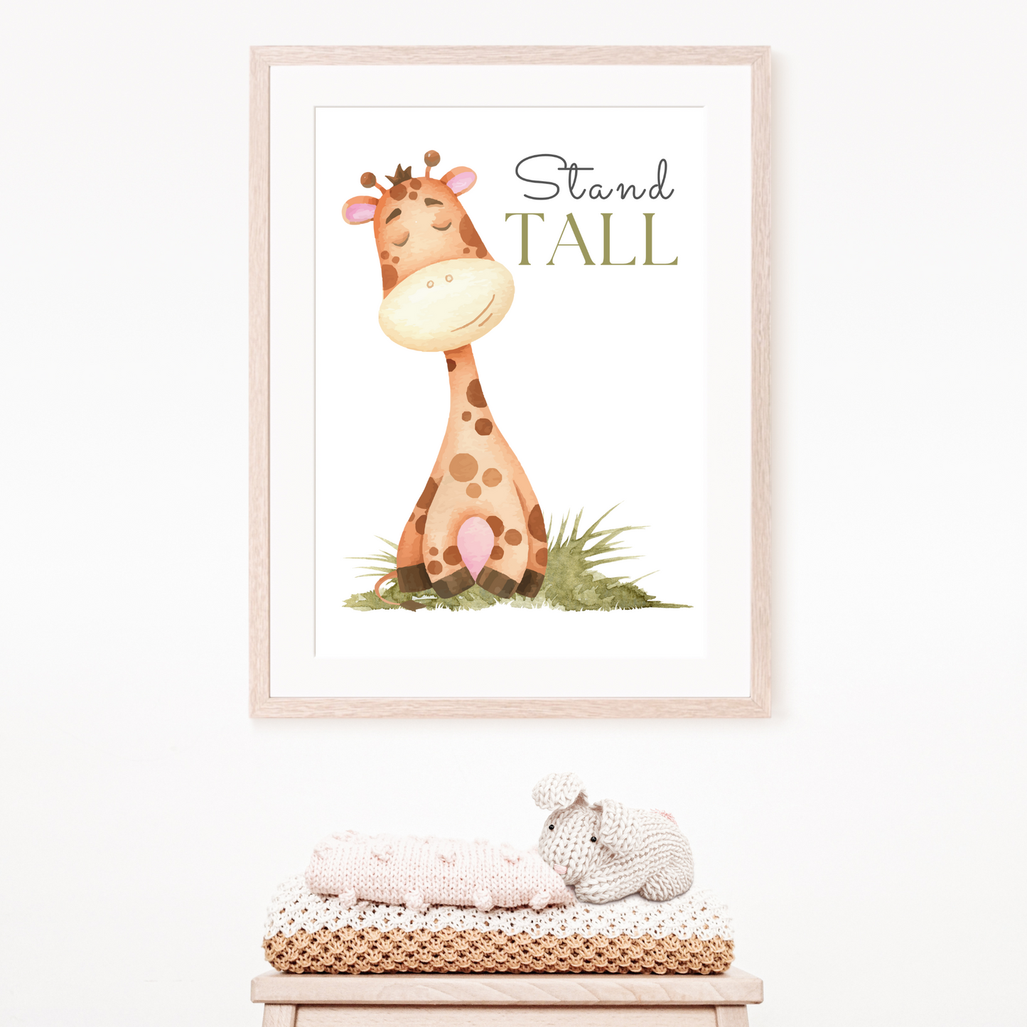 Giraffe Print - Stand Tall