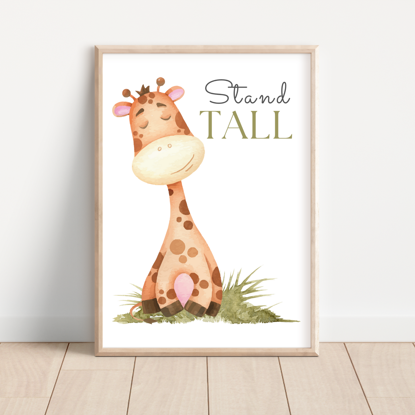 Giraffe Print - Stand Tall