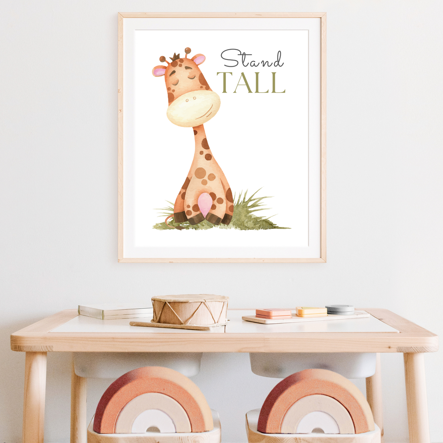 Giraffe Print - Stand Tall