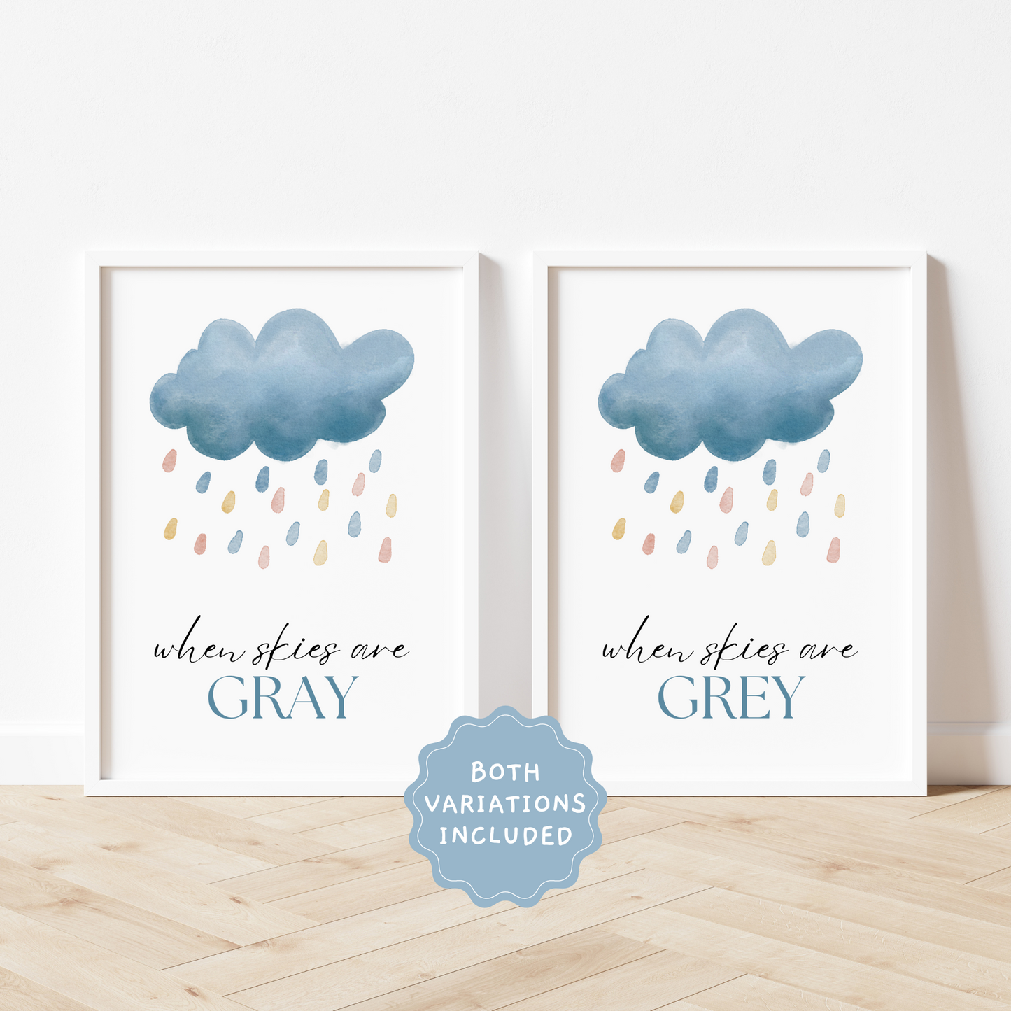 You Are My Sunshine, Hot Air Balloon Print Set of 3