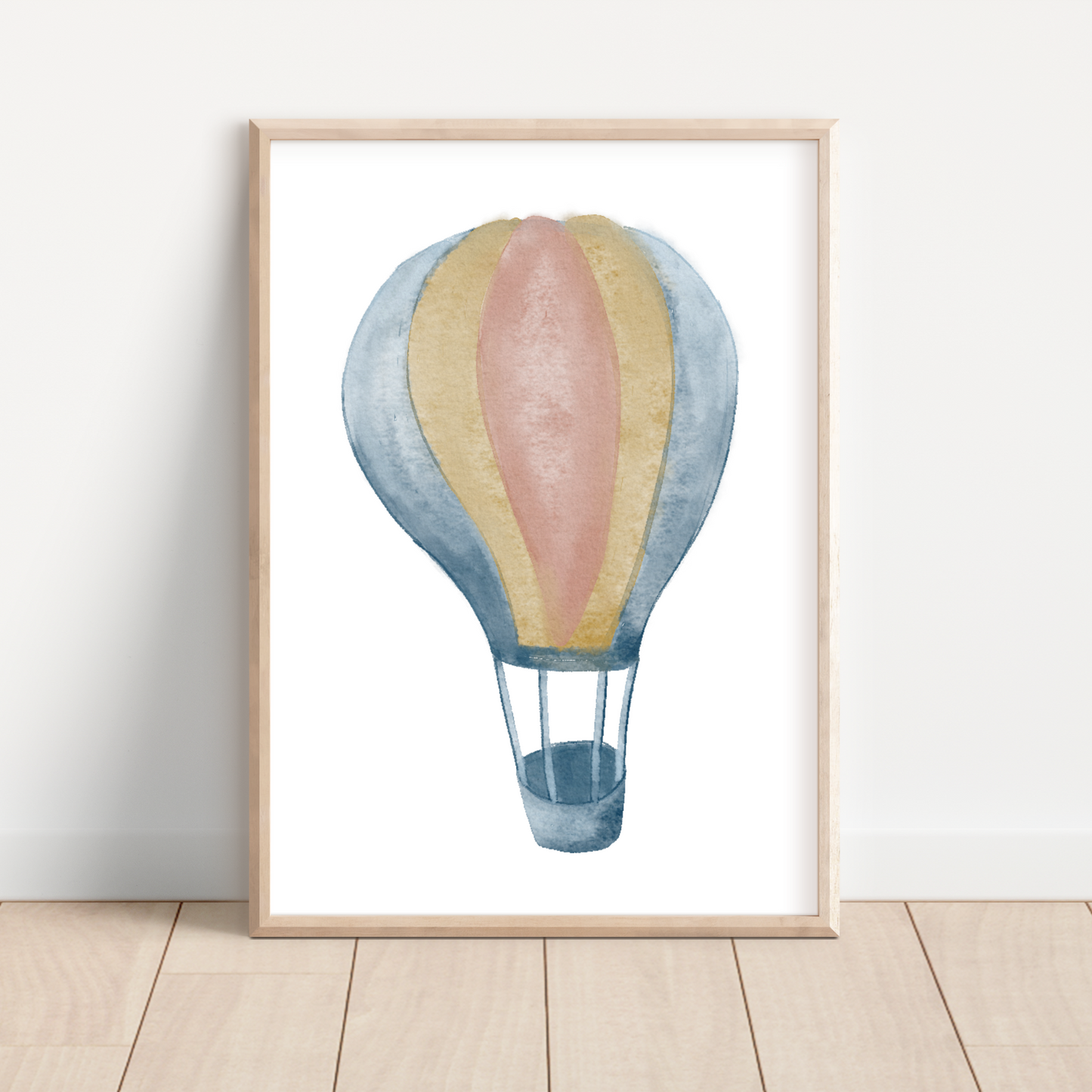 Watercolor Hot Air Balloon Print