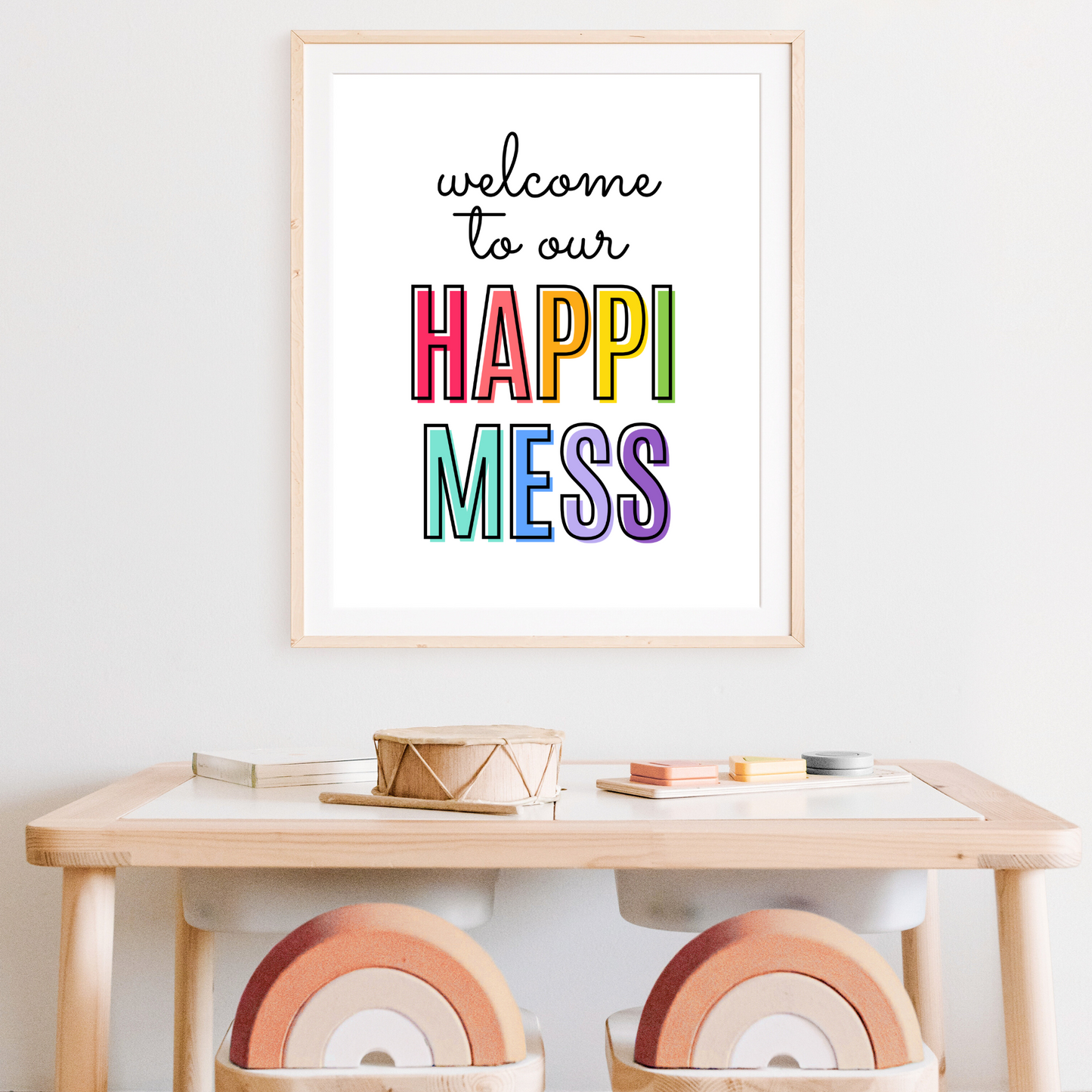 Bienvenido a nuestra impresión Happimess - Rainbow 2