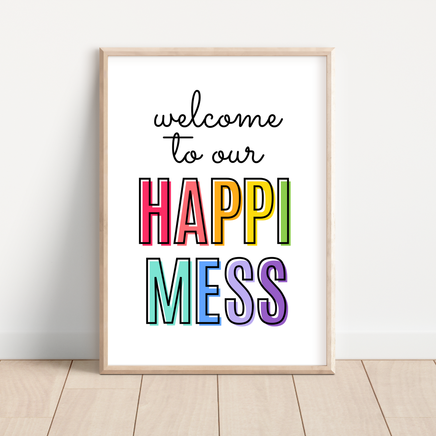 Bienvenido a nuestra impresión Happimess - Rainbow 2