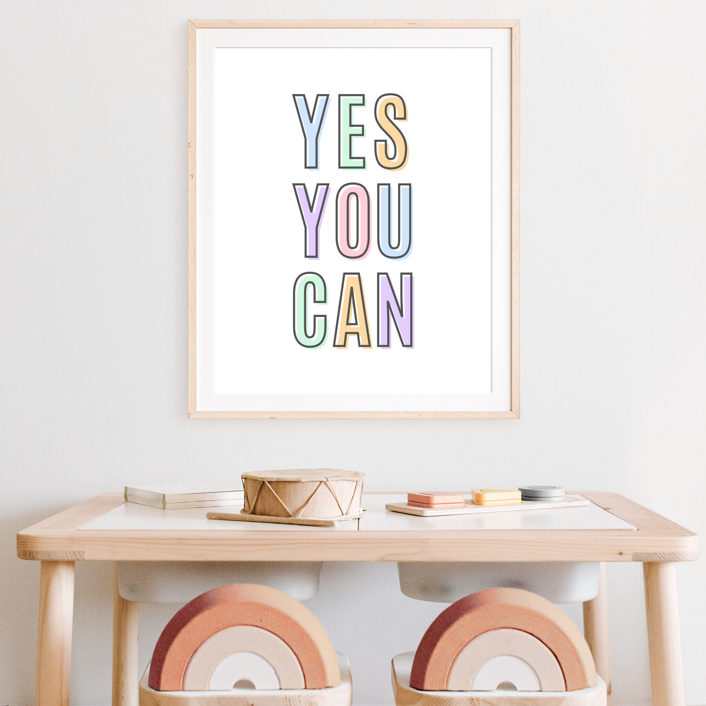 Yes You Can Print - Pastel